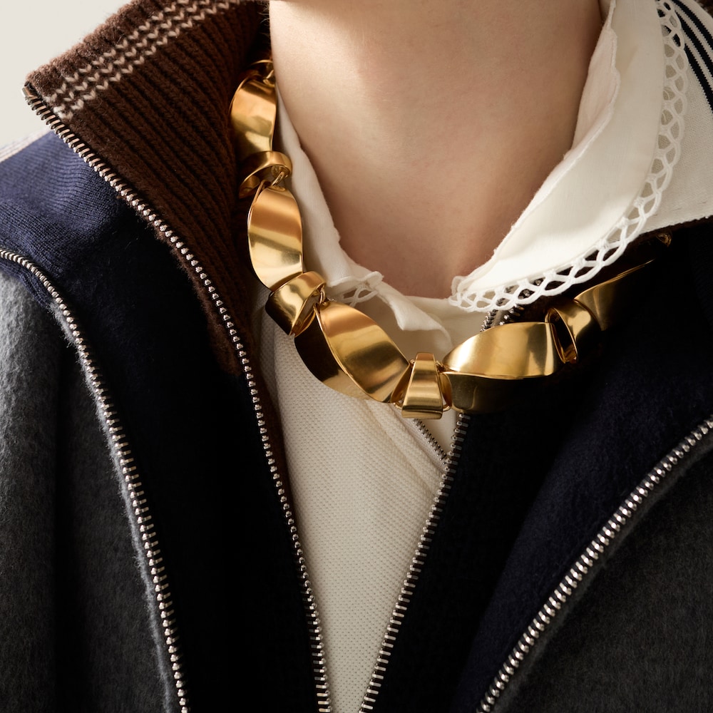 Miu Miu Metal necklace Gold / Vintage