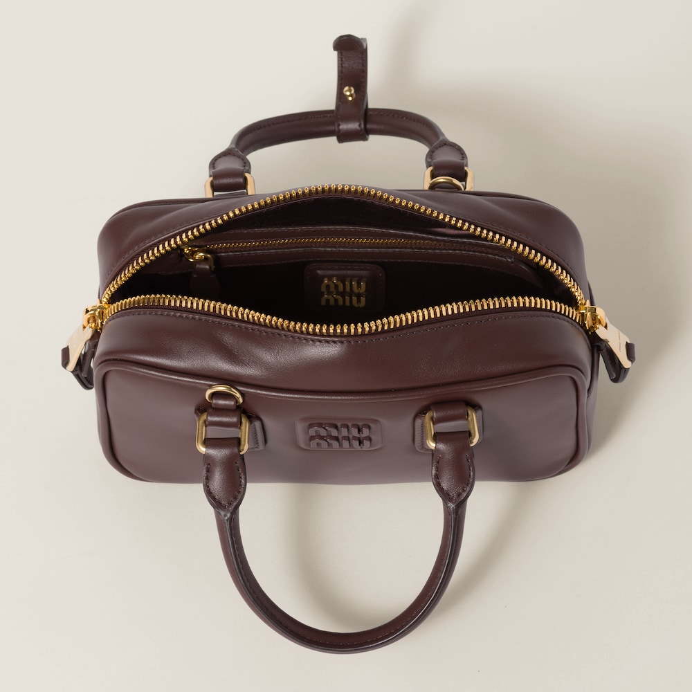 Miu Miu Arcadie leather bag Briarwood