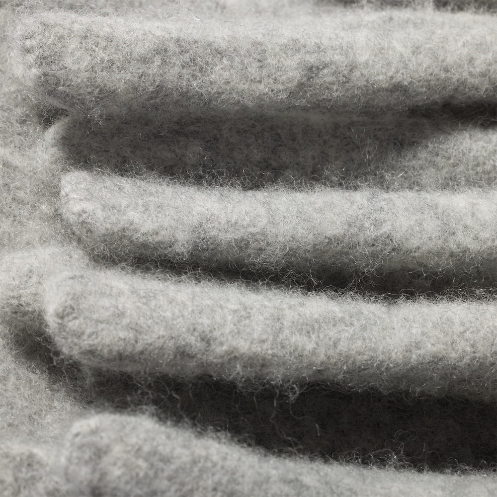 Miu Miu Wool scarf - Granite Gray