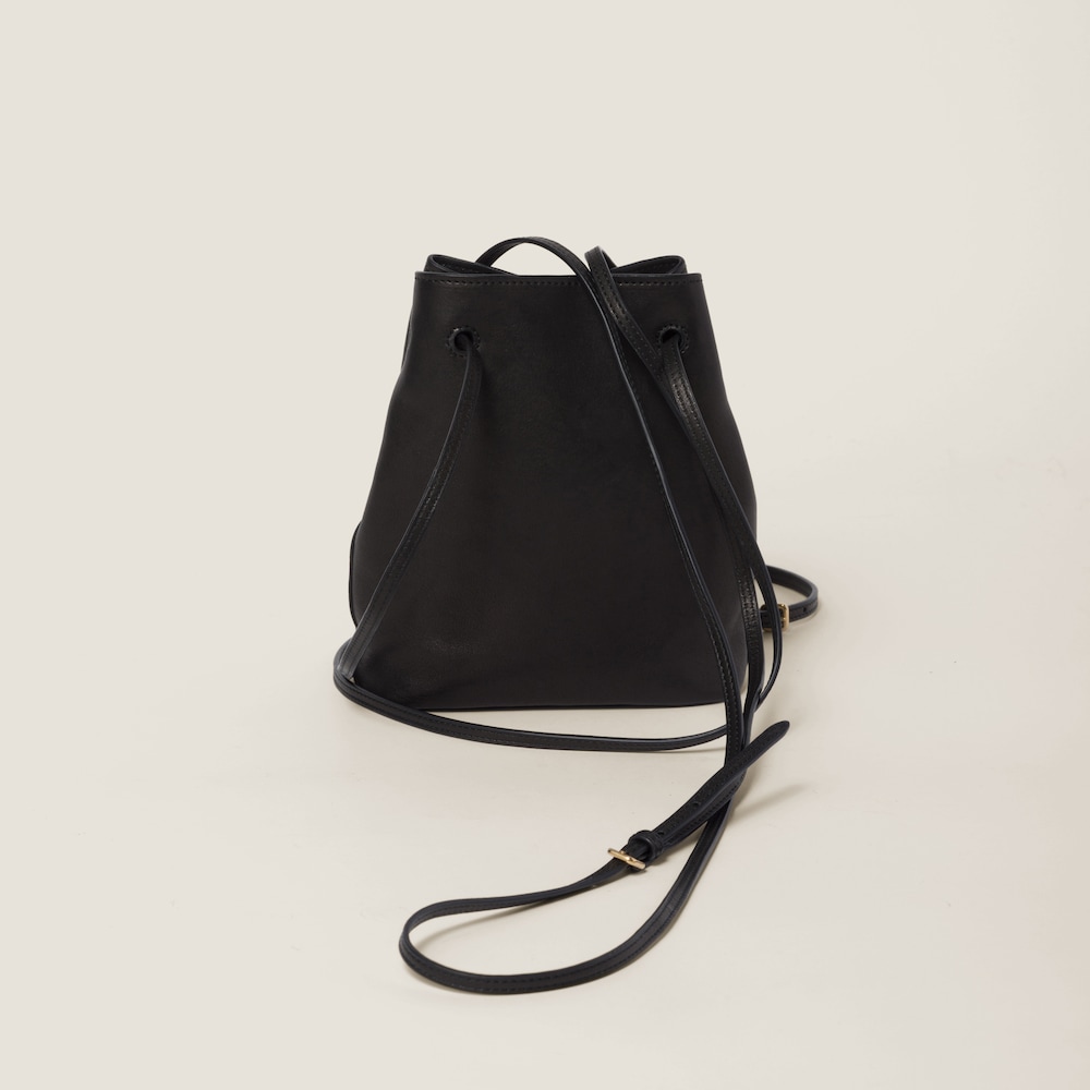 Miu Miu Nappa leather mini-bag - Black
