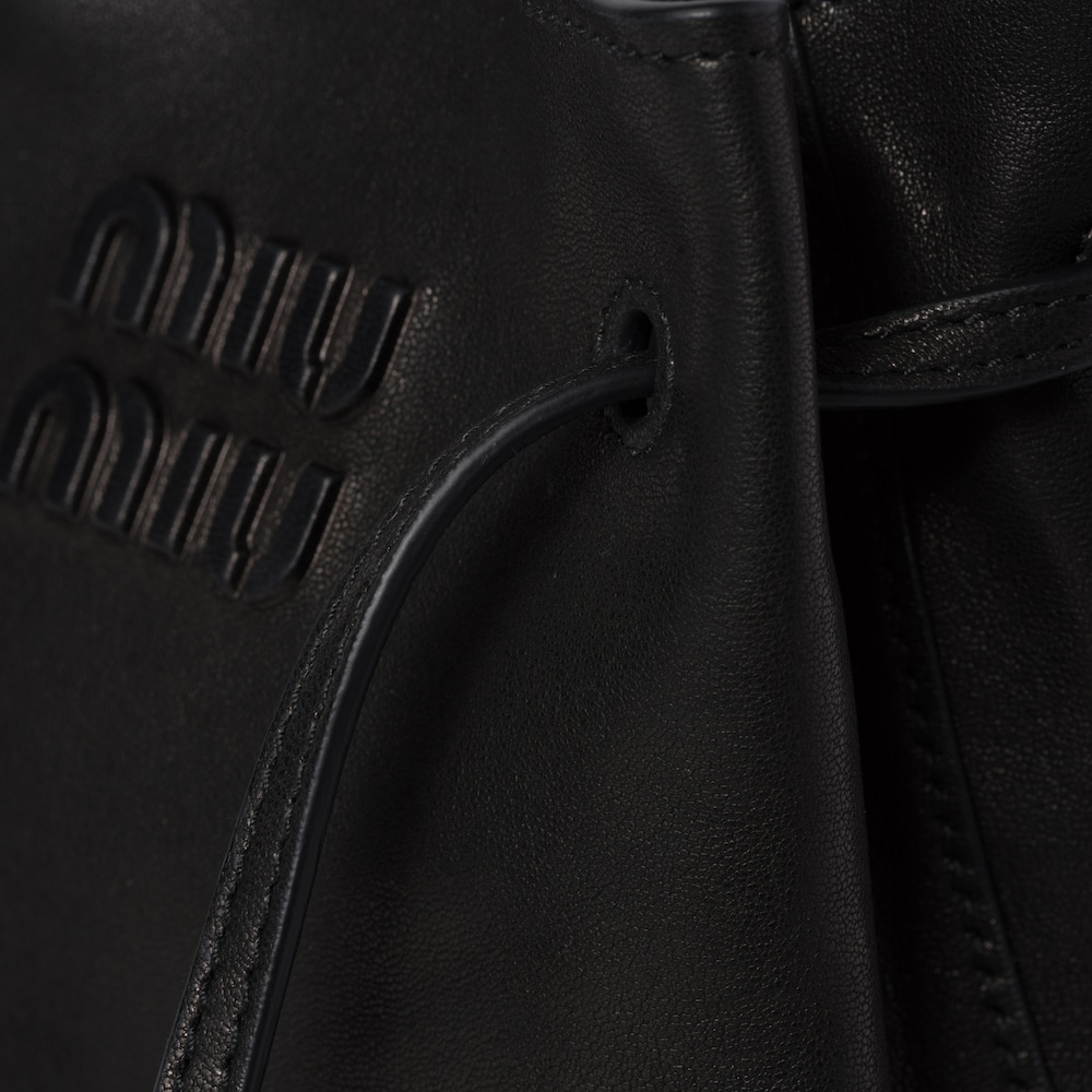 Miu Miu Nappa leather mini-bag - Black