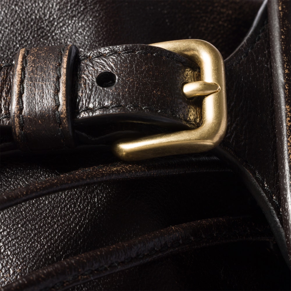 Miu Miu Leather backpack Coffee