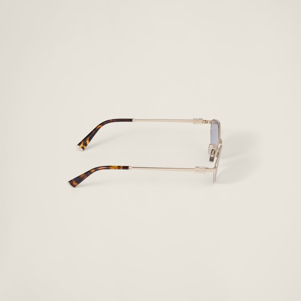 Miu Miu Logo sunglasses - Light Gray lenses