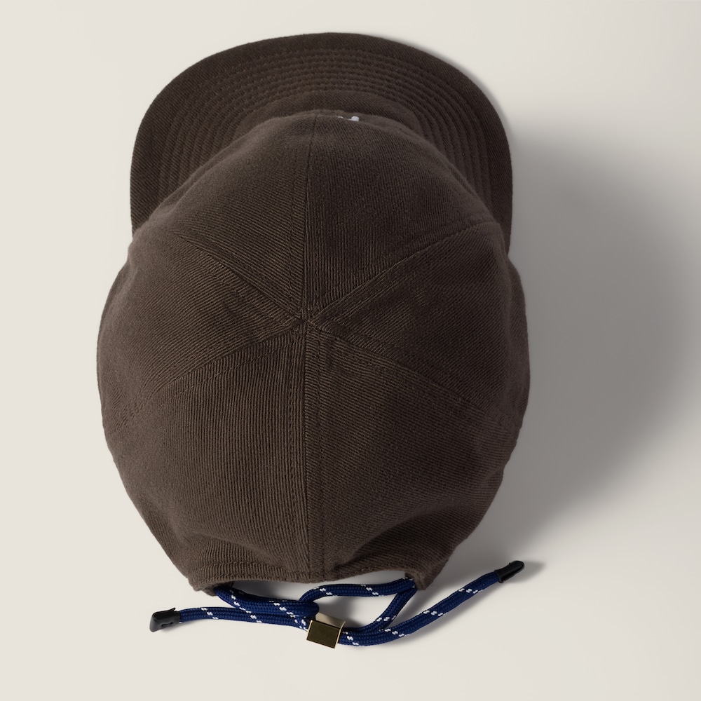 Miu Miu Denim baseball cap - Dark Brown/Iris