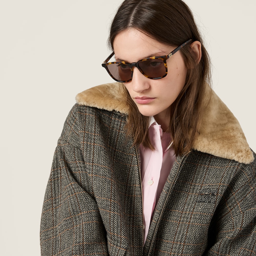 Miu Miu Regard sunglasses - MAUVE LENSES