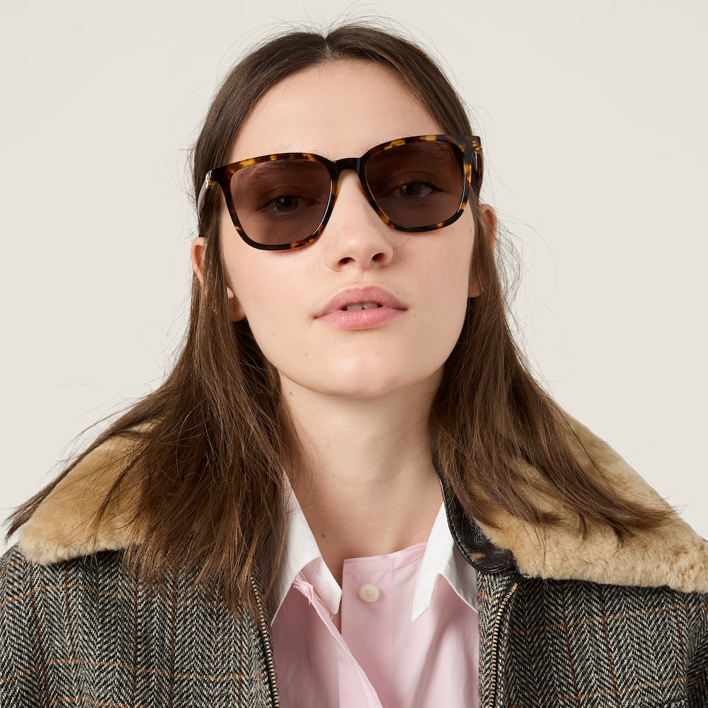 Miu Miu Regard sunglasses - MAUVE LENSES