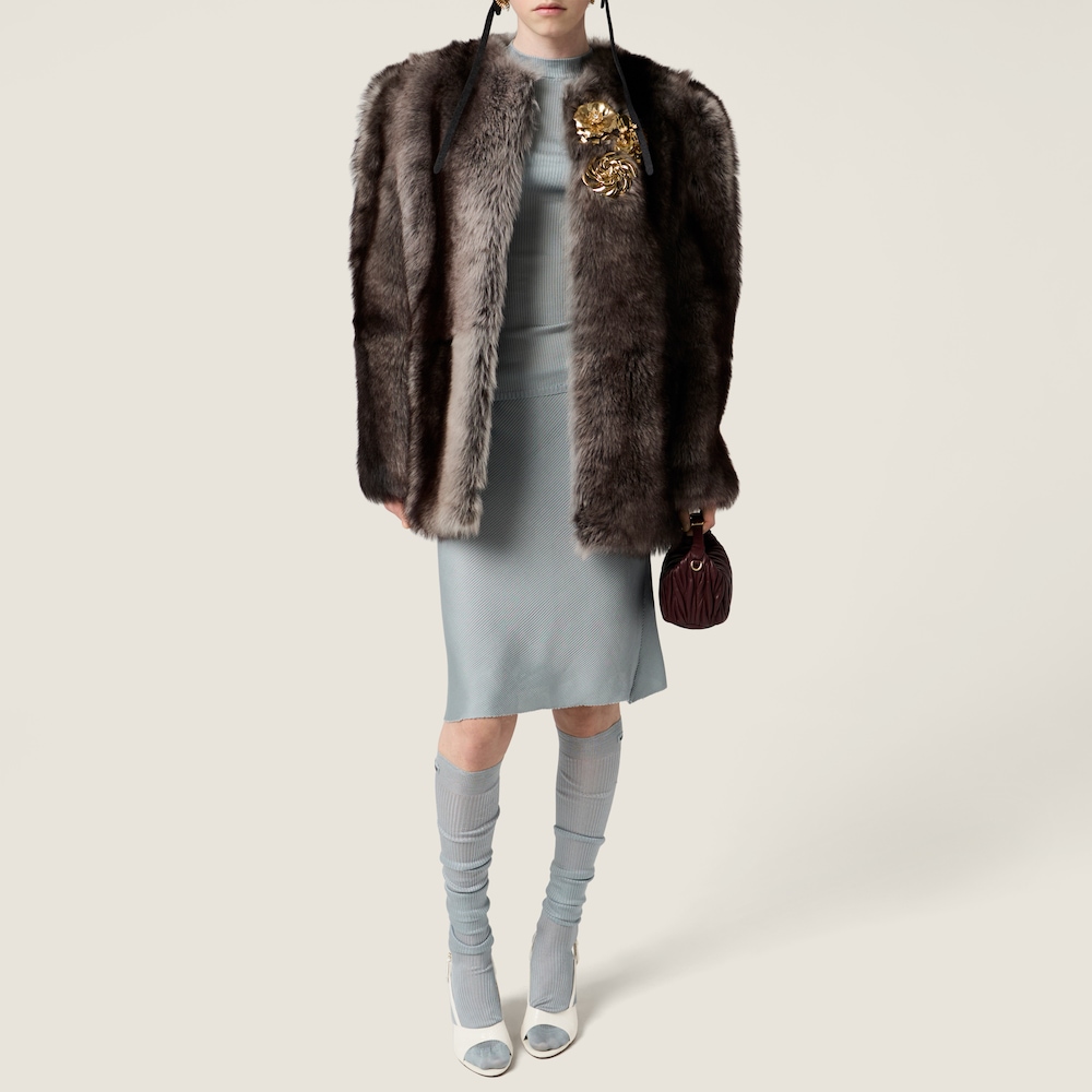 Miu Miu Ayers slingback sandals White