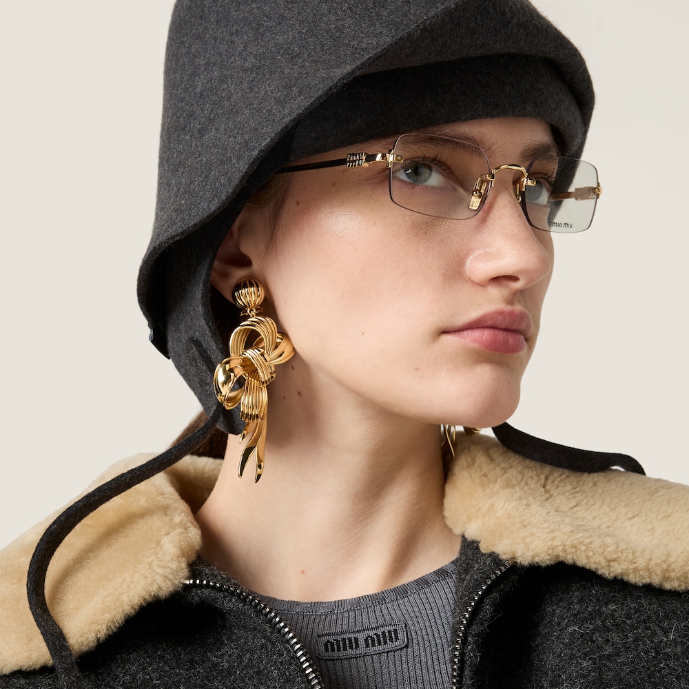 Miu Miu Eyewear Collection sunglasses - Blue-ray Transparent Lenses