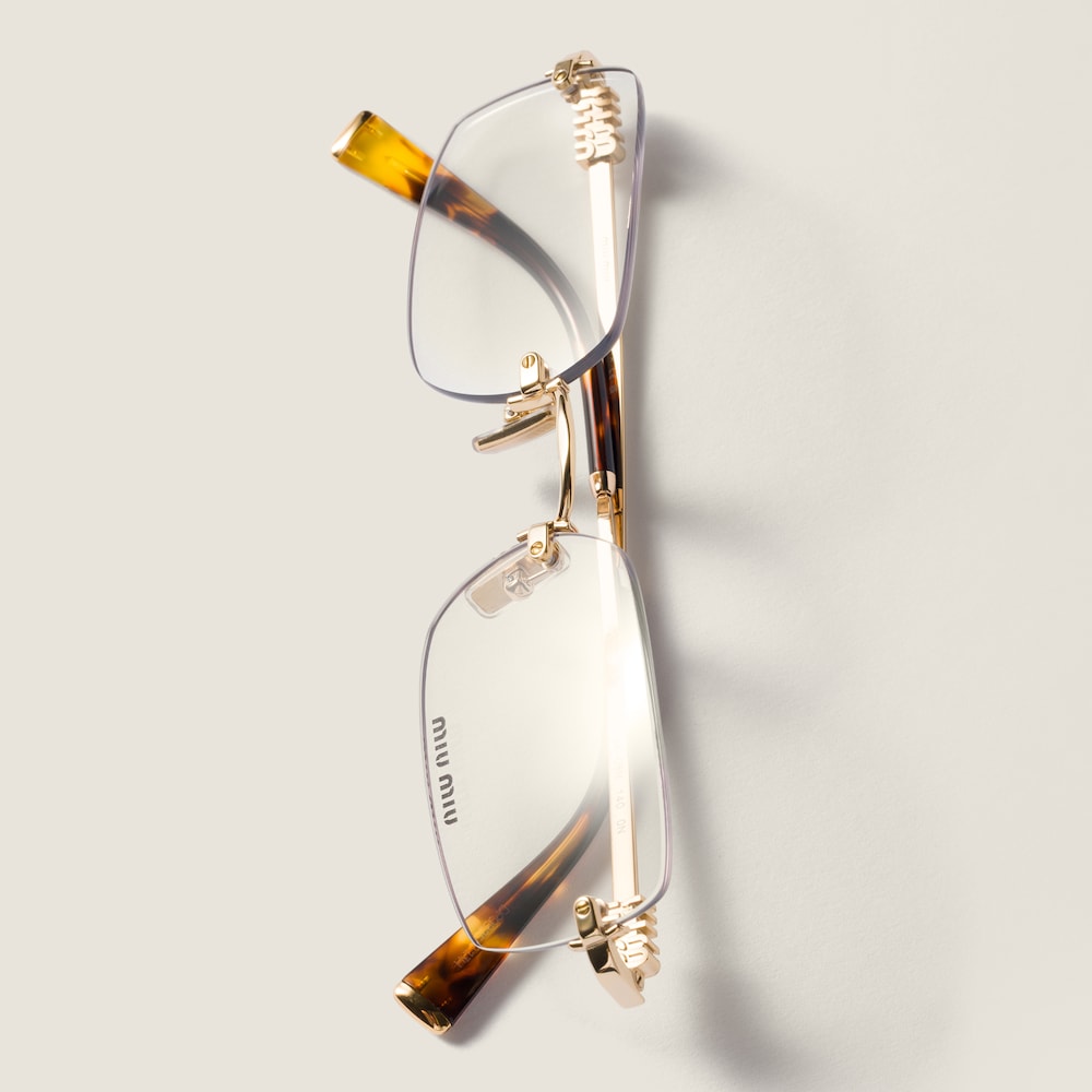 Miu Miu Eyewear Collection sunglasses - Blue-ray Transparent Lenses