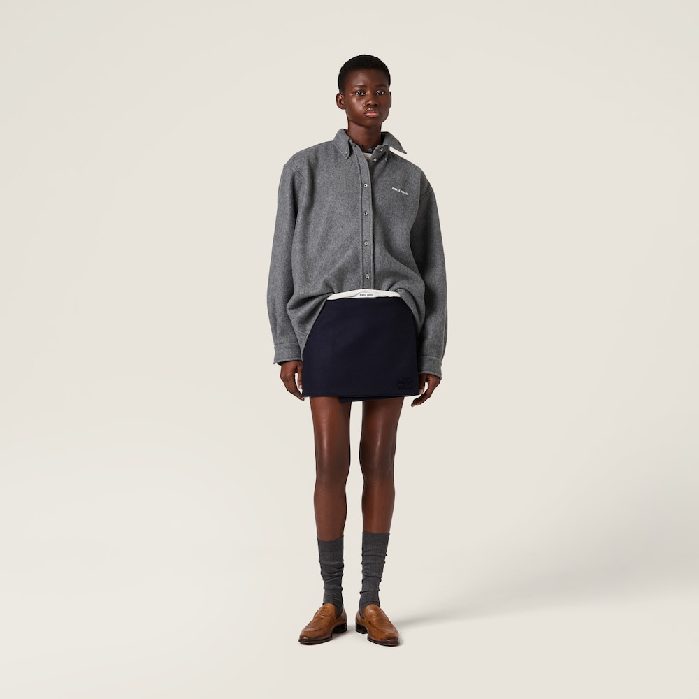 Miu Miu Fleece shirt Grey