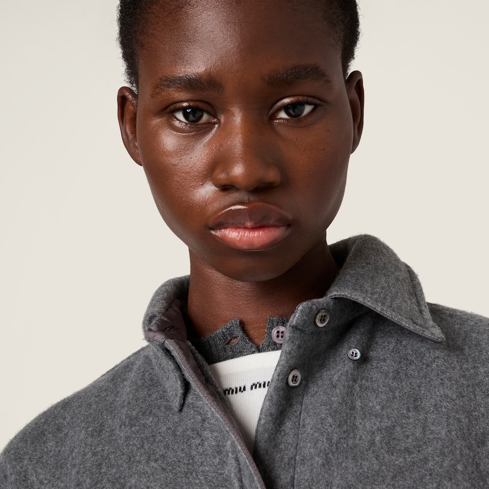 Miu Miu Fleece shirt Grey