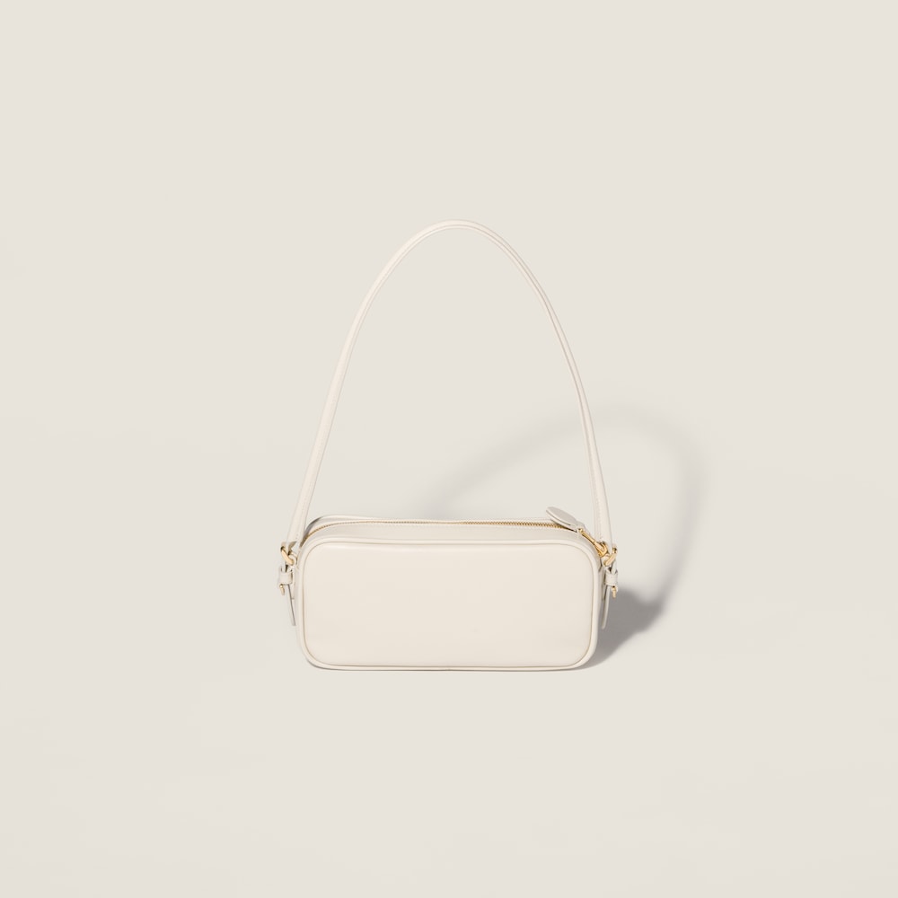 Miu Miu Leather pouch - Chalk White