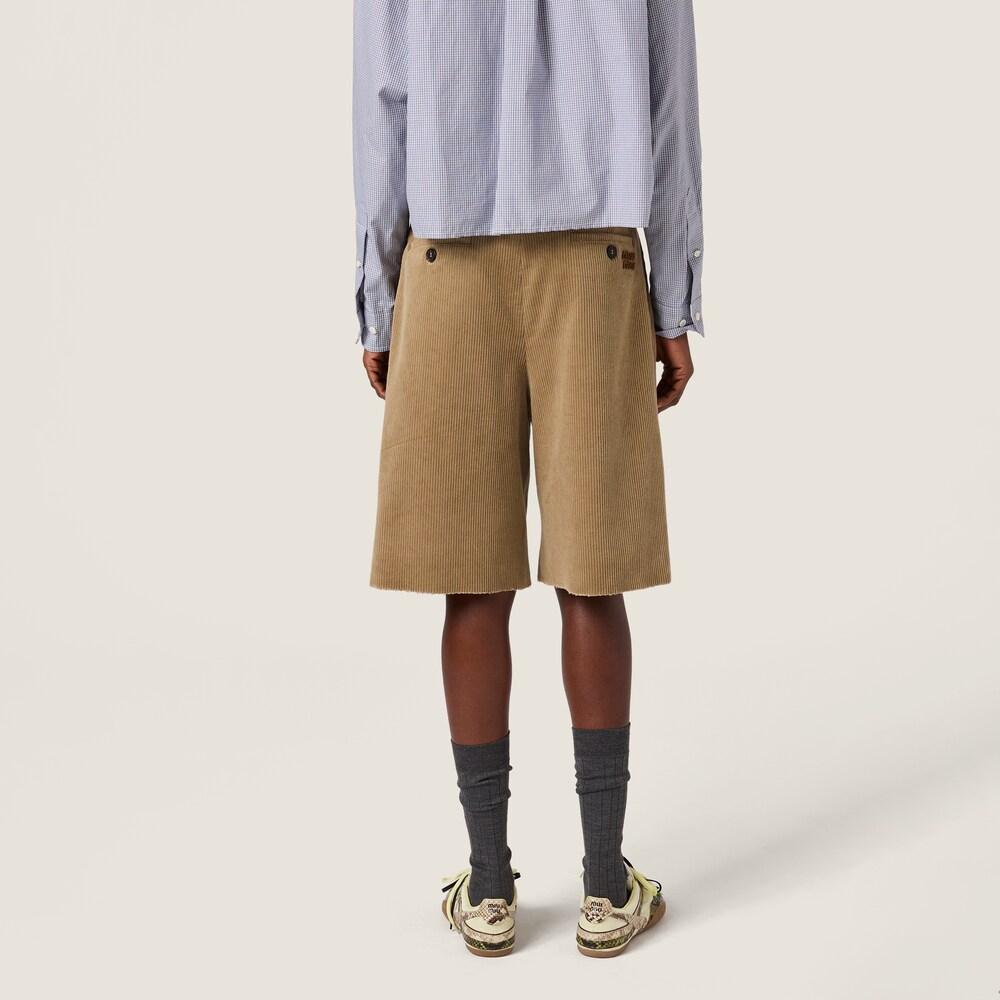 Miu Miu Corduroy shorts Cord