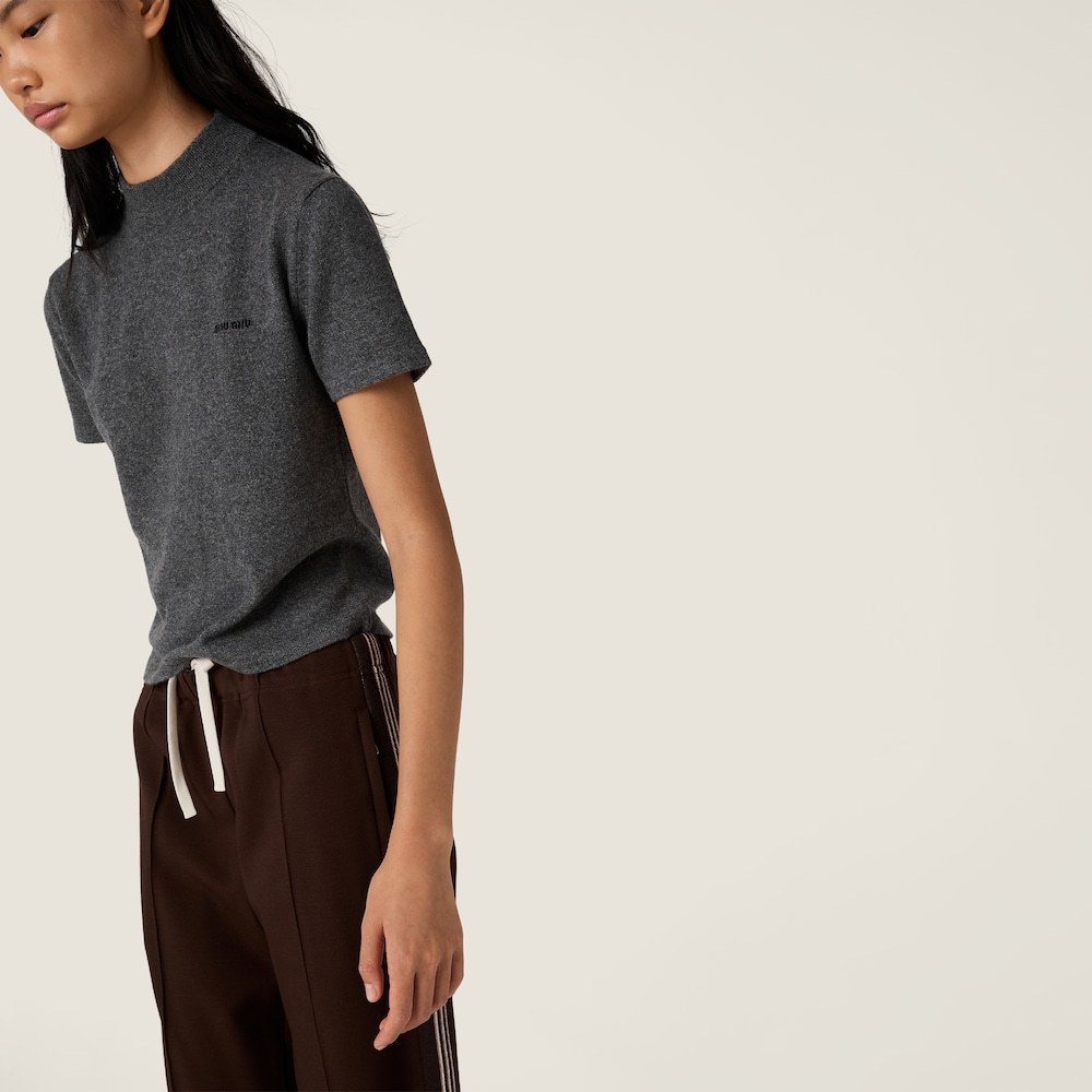 Miu Miu Cashmere sweater Slate Gray