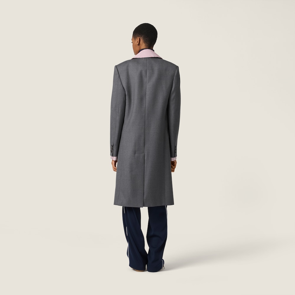 Miu Miu Technical jersey pants Navy