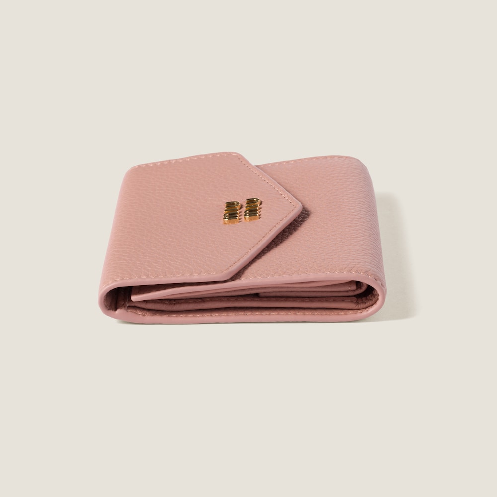 Miu Miu Small leather wallet Orchid Pink