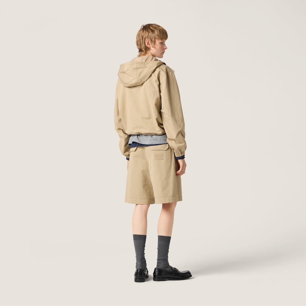 Miu Miu Ripstop Bermudas Cord