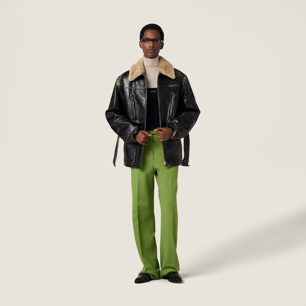 Miu Miu Cashmere turtleneck sweater Sand Beige