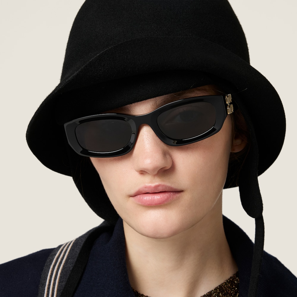 Miu Miu Glimpse sunglasses - Slate Gray Lenses