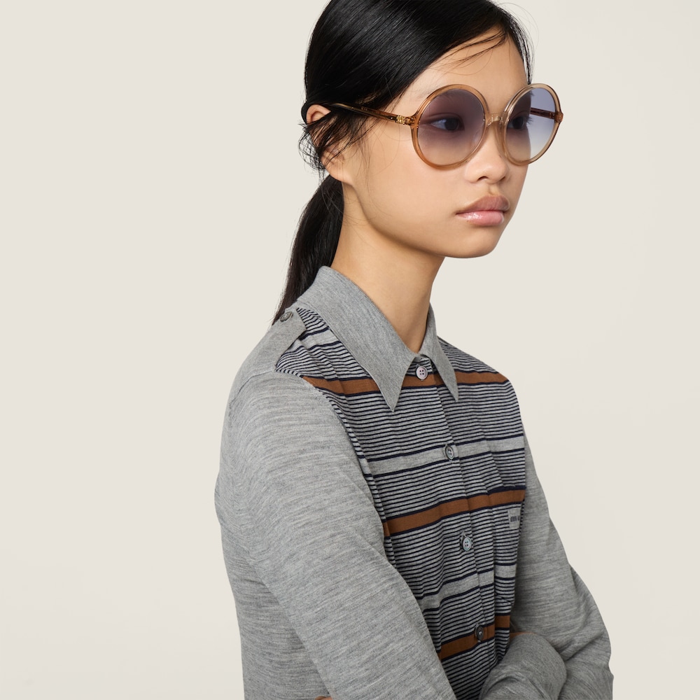 Miu Miu Regard sunglasses - Indigo lenses