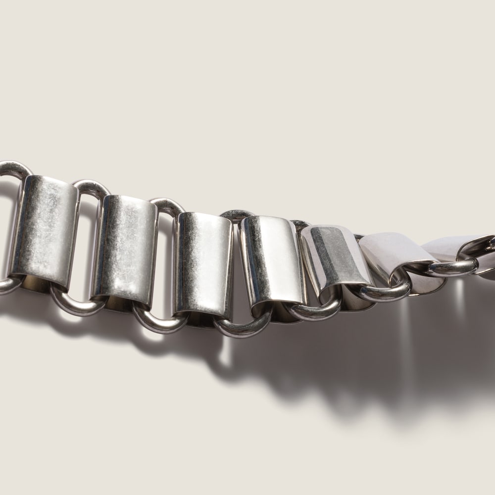 Miu Miu Leather and metal belt - Black