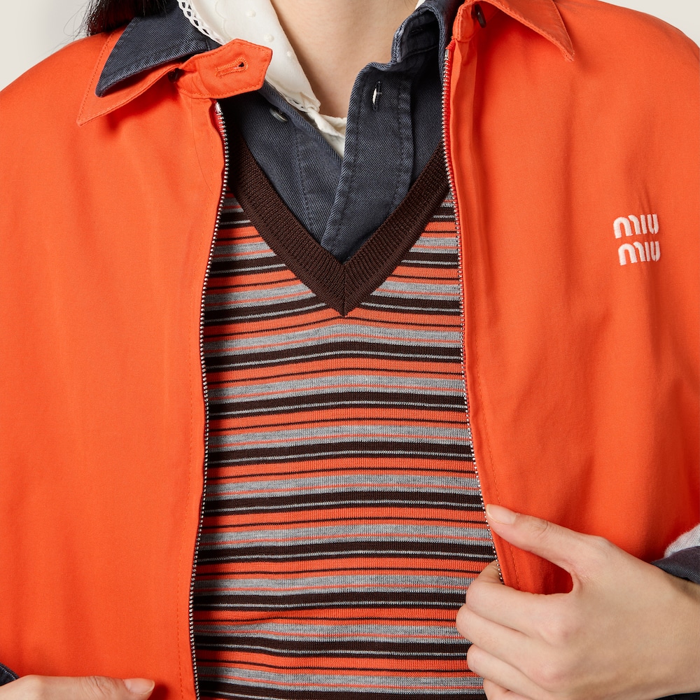 Miu Miu Wool vest Orange