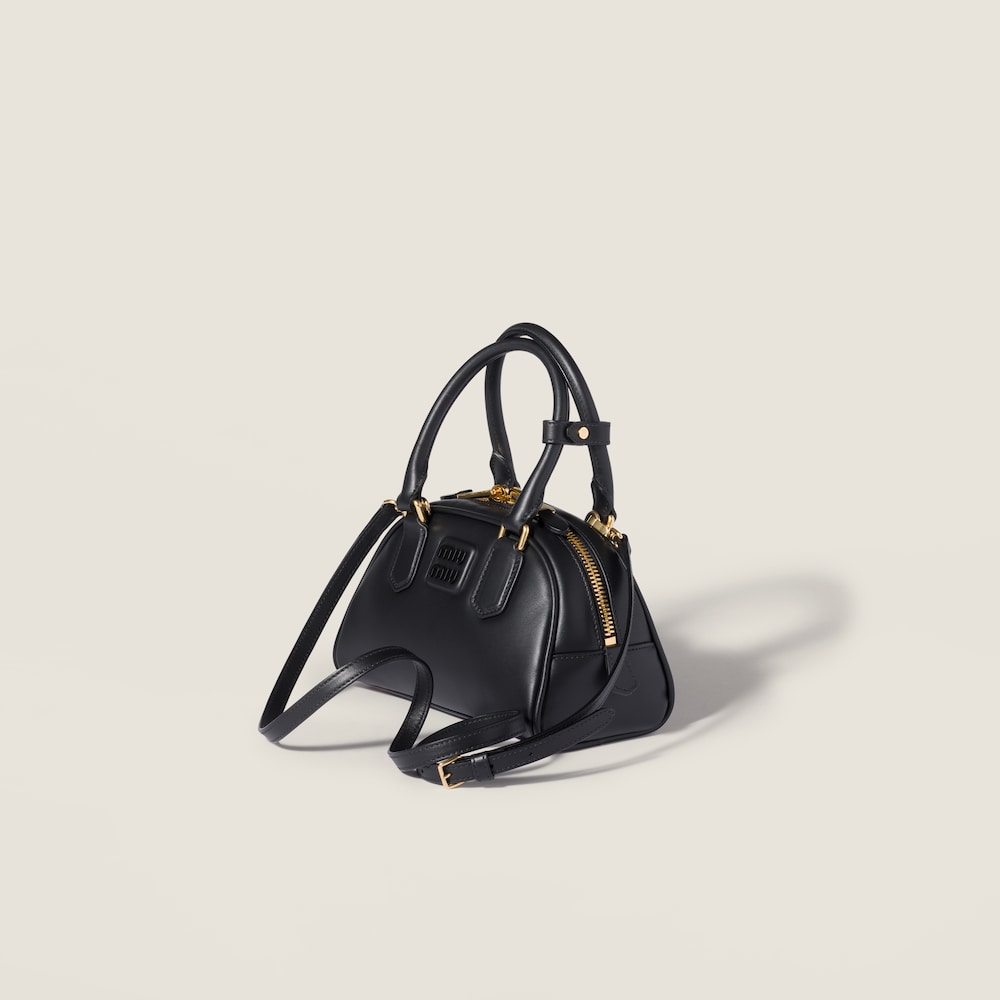 Miu Miu Arcadie leather bag Black