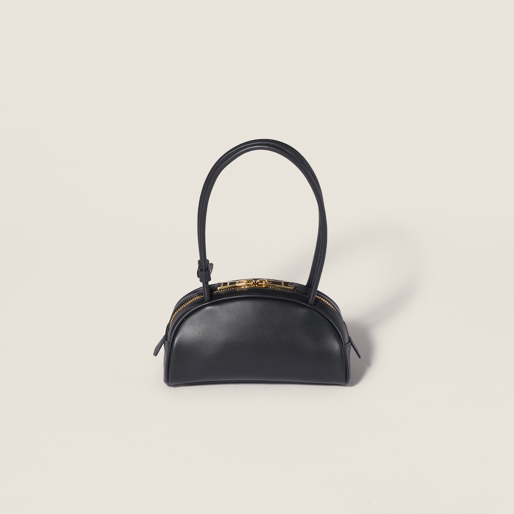 Miu Miu Beau leather bag Black