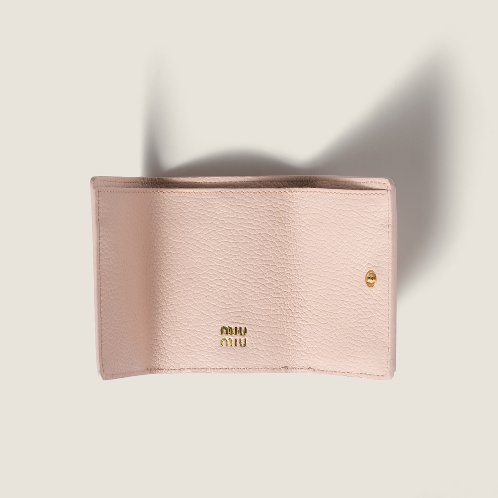 Miu Miu Small leather wallet Gem