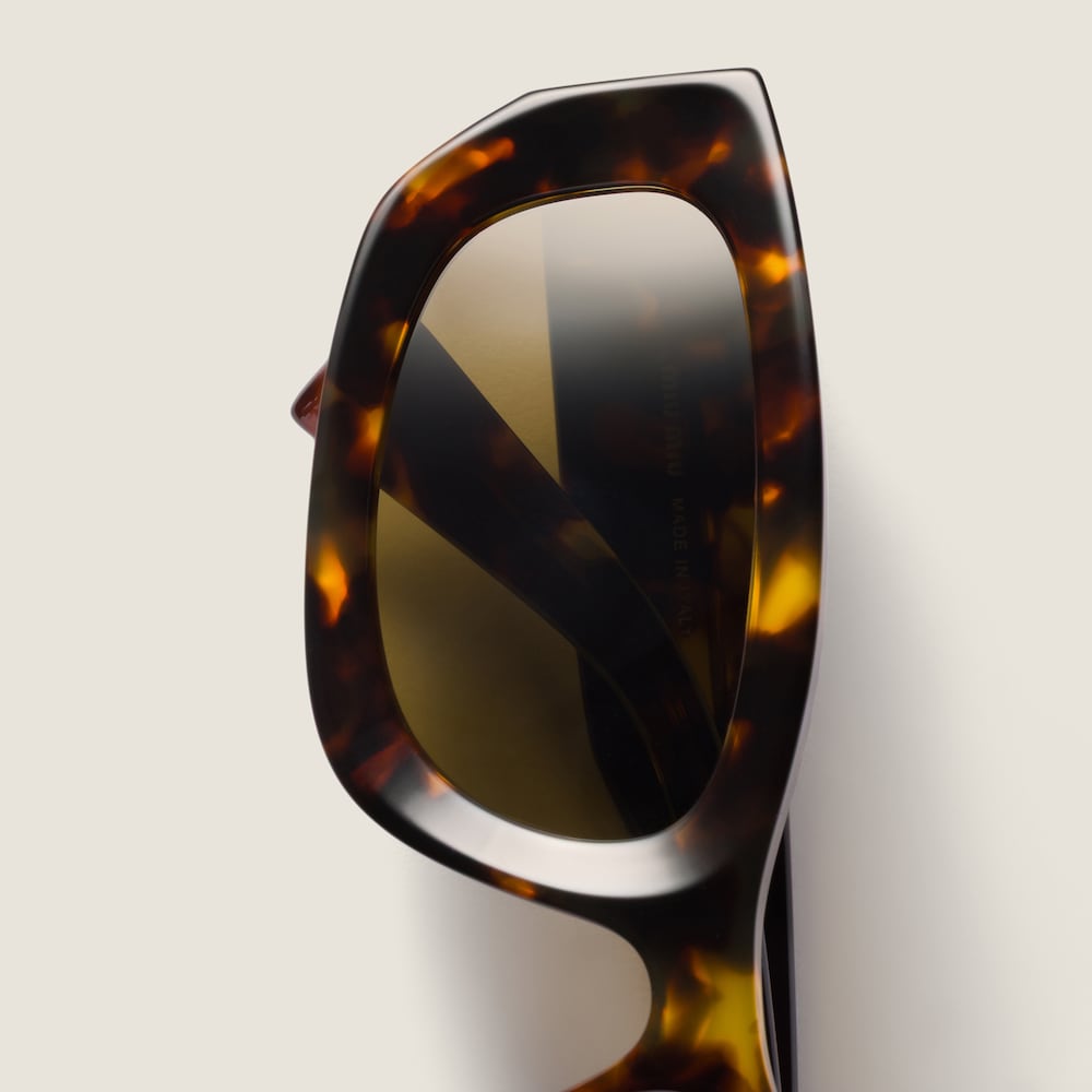 Miu Miu Glimpse sunglasses - Loden Green Lenses