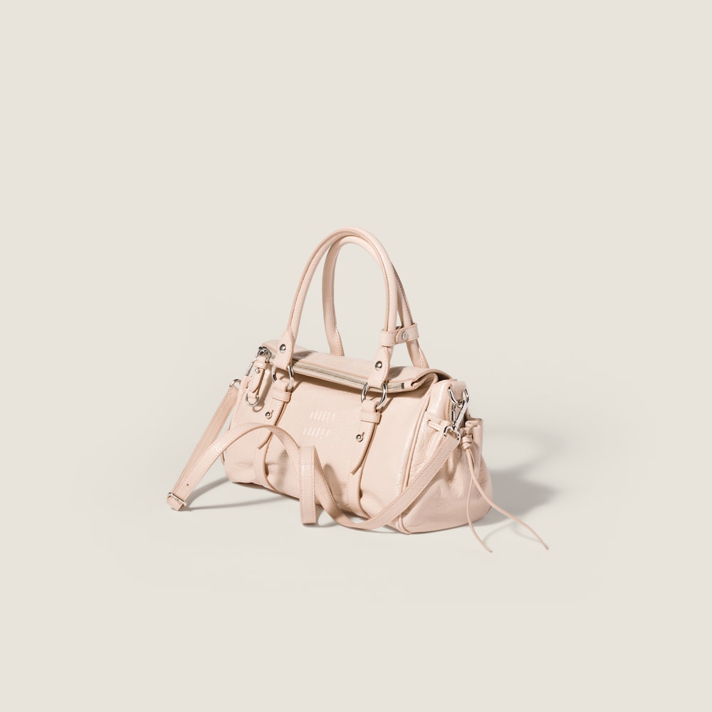 Miu Miu Nappa leather handbag Powder Pink