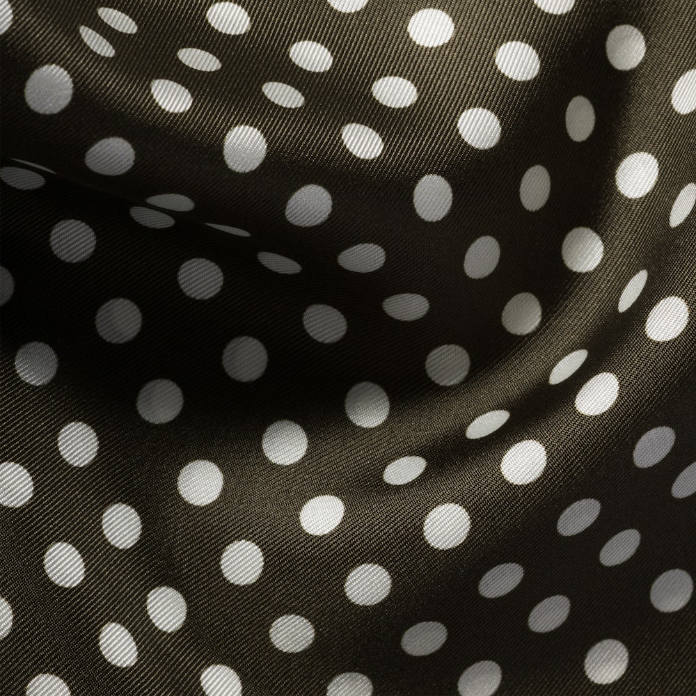 Miu Miu Printed twill scarf - Loden Green/Lagoon Blue