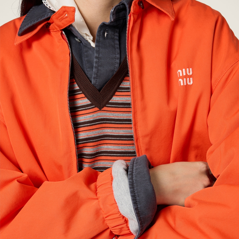 Miu Miu Light denim shirt Smoky Gray