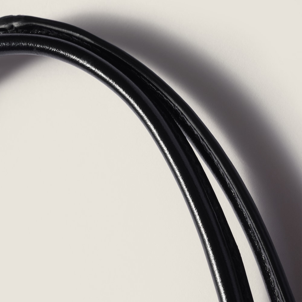 Miu Miu Ivy leather bag Black