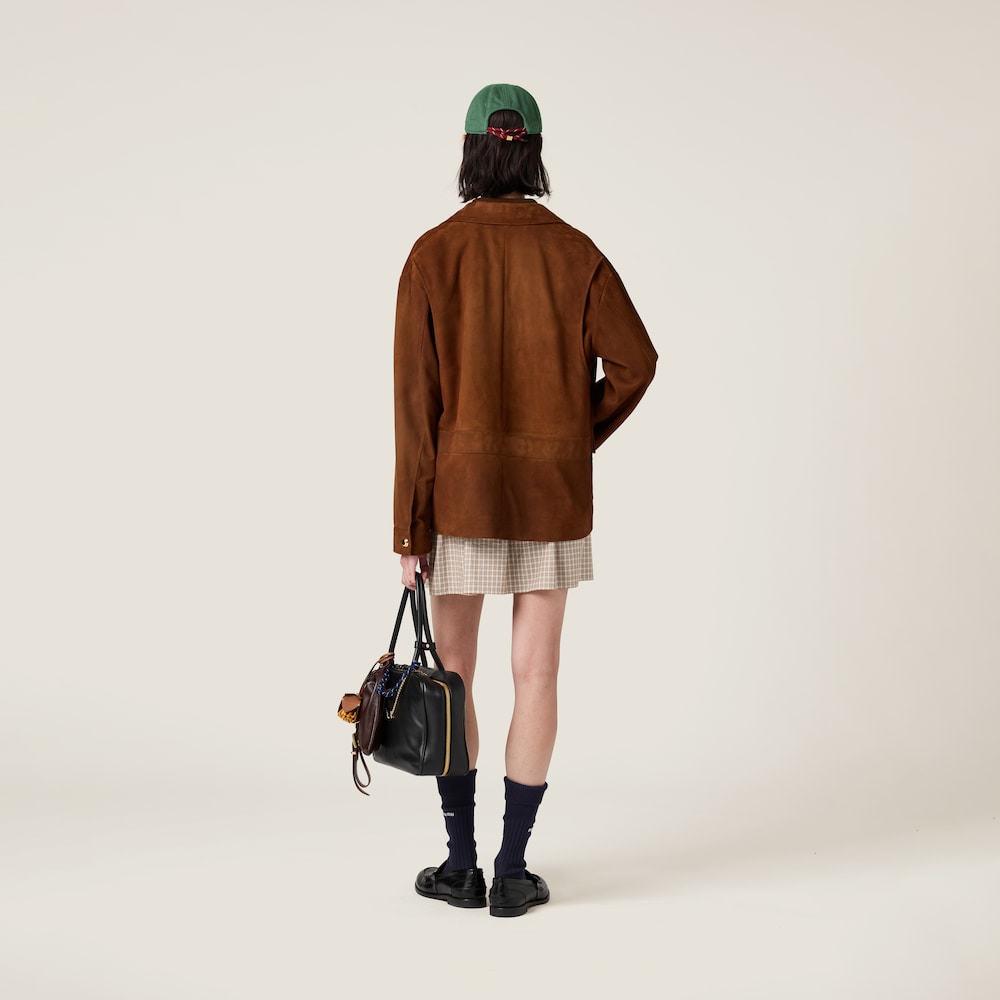 Miu Miu Suede jacket Brandy