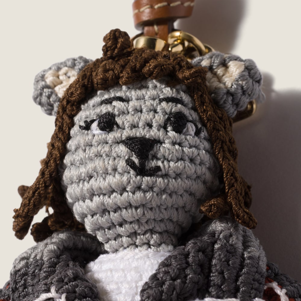 Miu Miu Technical yarn trick - Gray/White