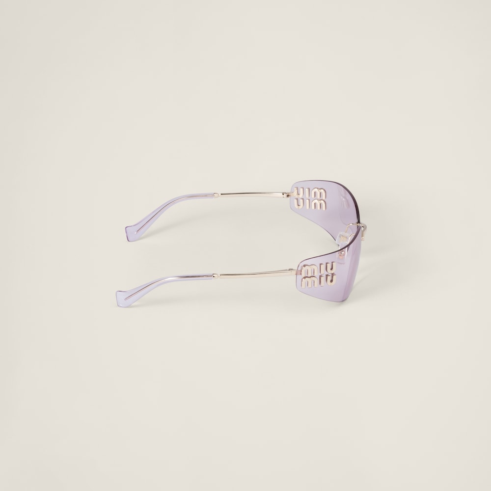 Miu Miu Aube sunglasses - Light pink lenses