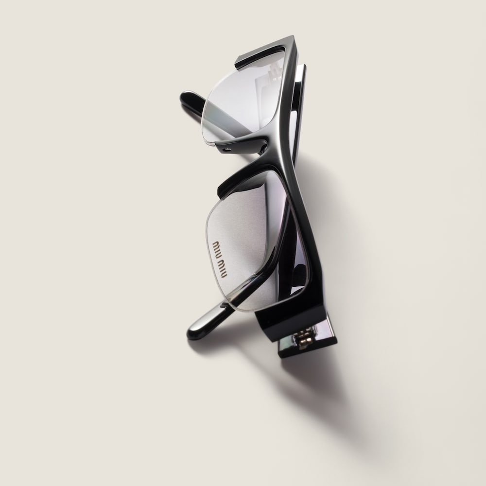 Miu Miu Vedette sunglasses - Crystal gradient sky lenses