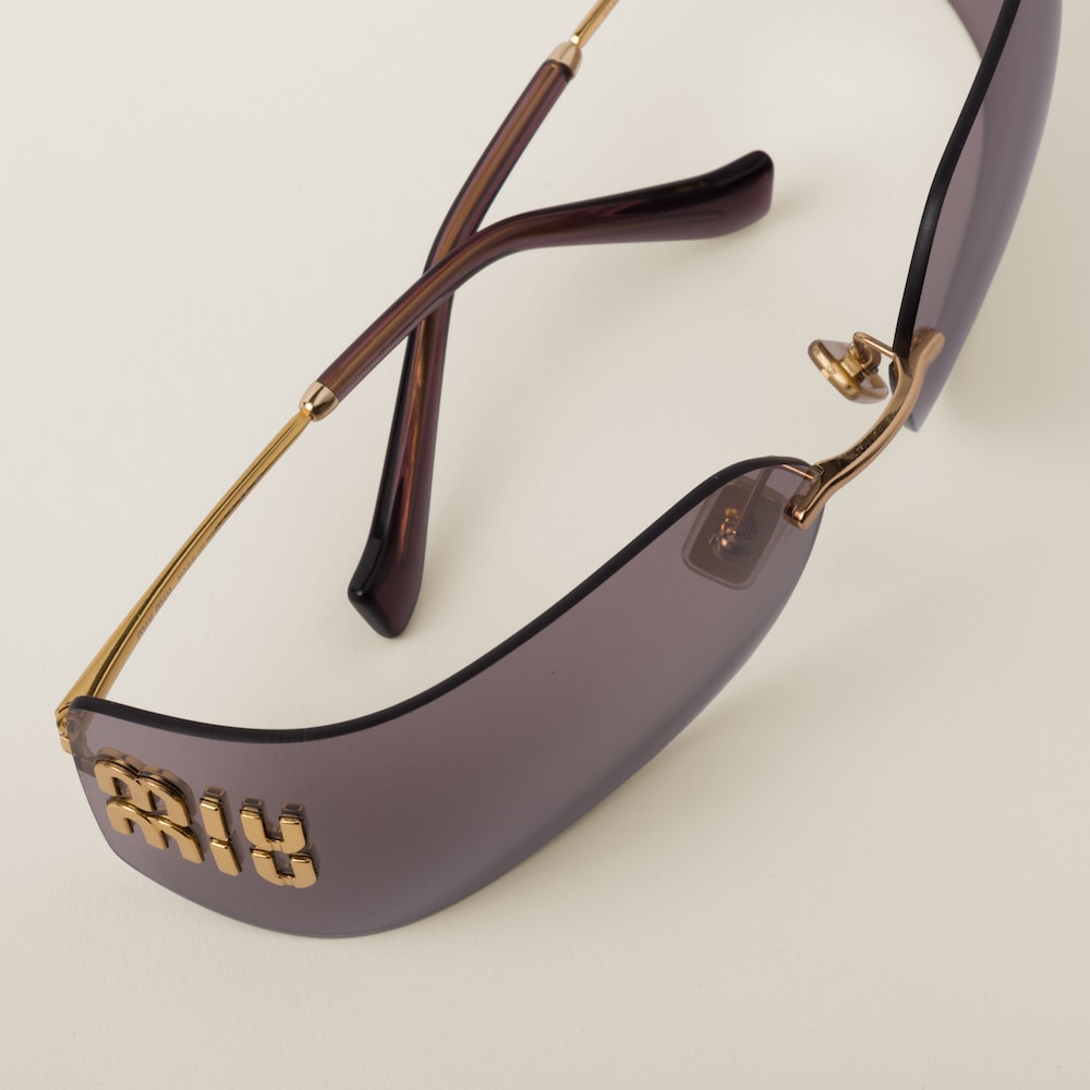 Miu Miu Aube sunglasses - Mauve Lenses