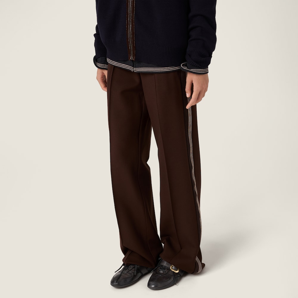 Miu Miu Gymnasium leather sneakers with buckle Black