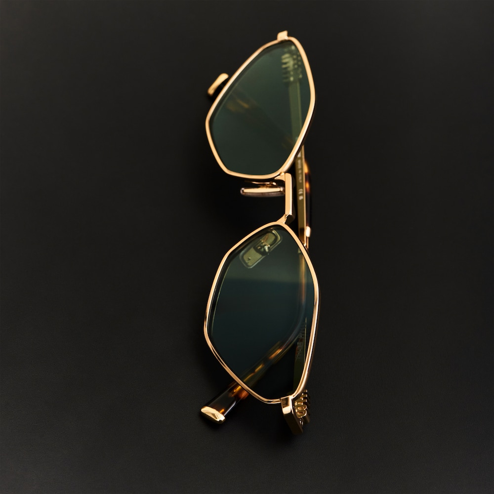 Miu Miu Logo sunglasses - Water Green Lenses