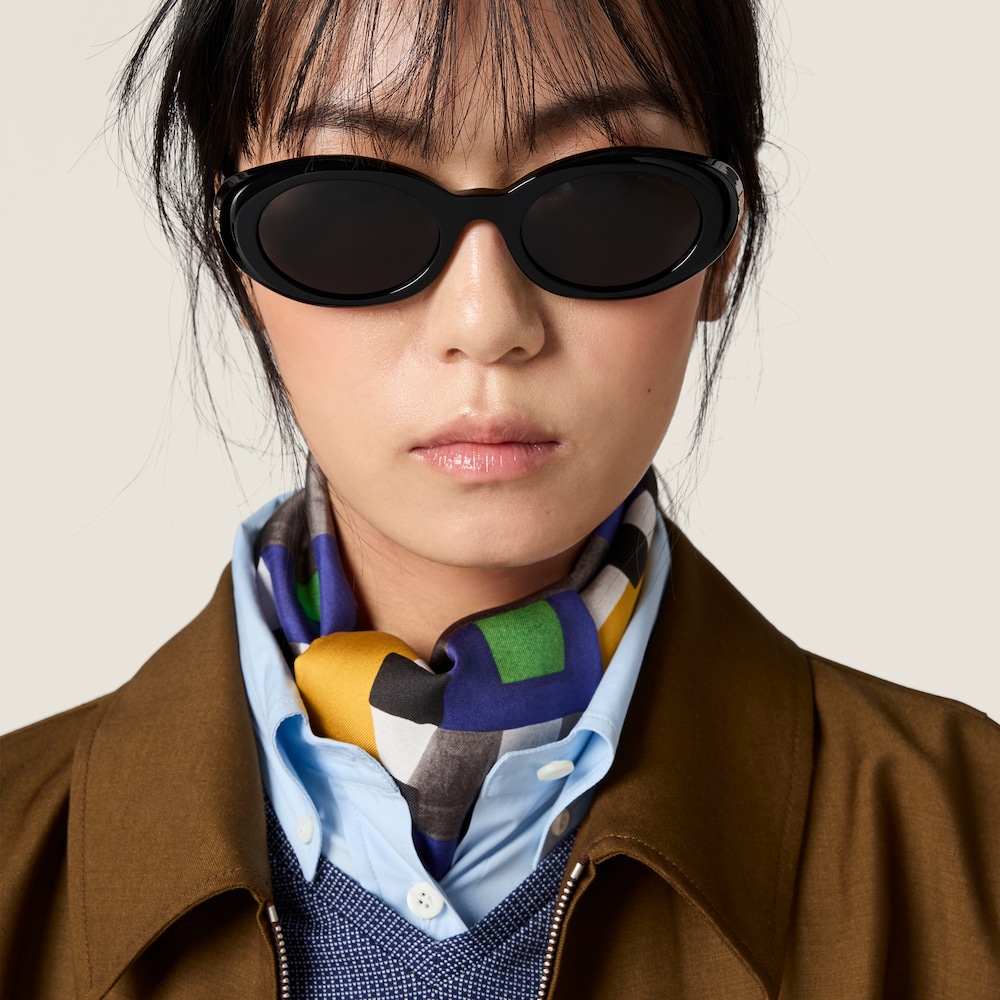 Miu Miu Rêverie sunglasses - Slate Gray Lenses
