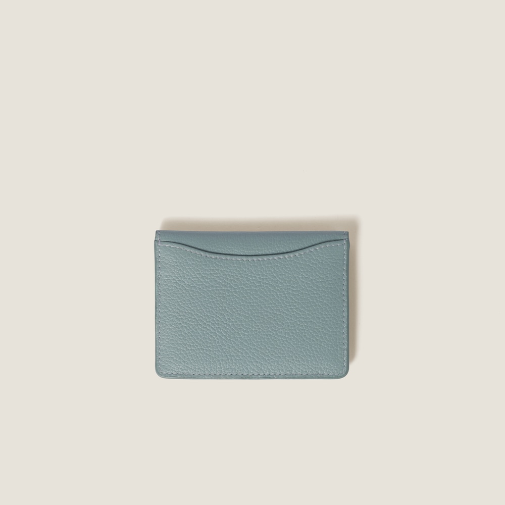Miu Miu Leather card holder Powder Blue