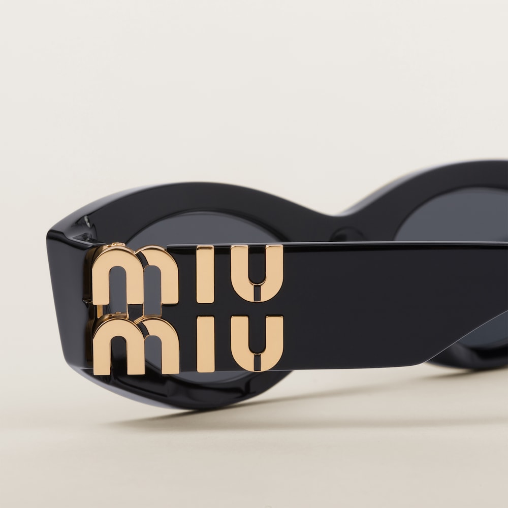 Miu Miu Glimpse sunglasses - Slate Gray Lenses