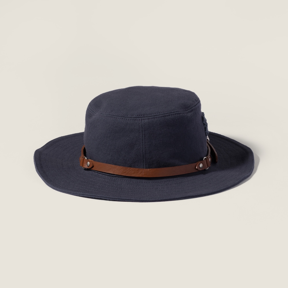Miu Miu Drill hat - Hematite