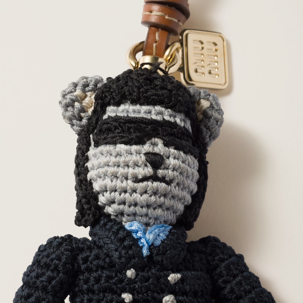 Miu Miu Technical yarn trick - Blue/White