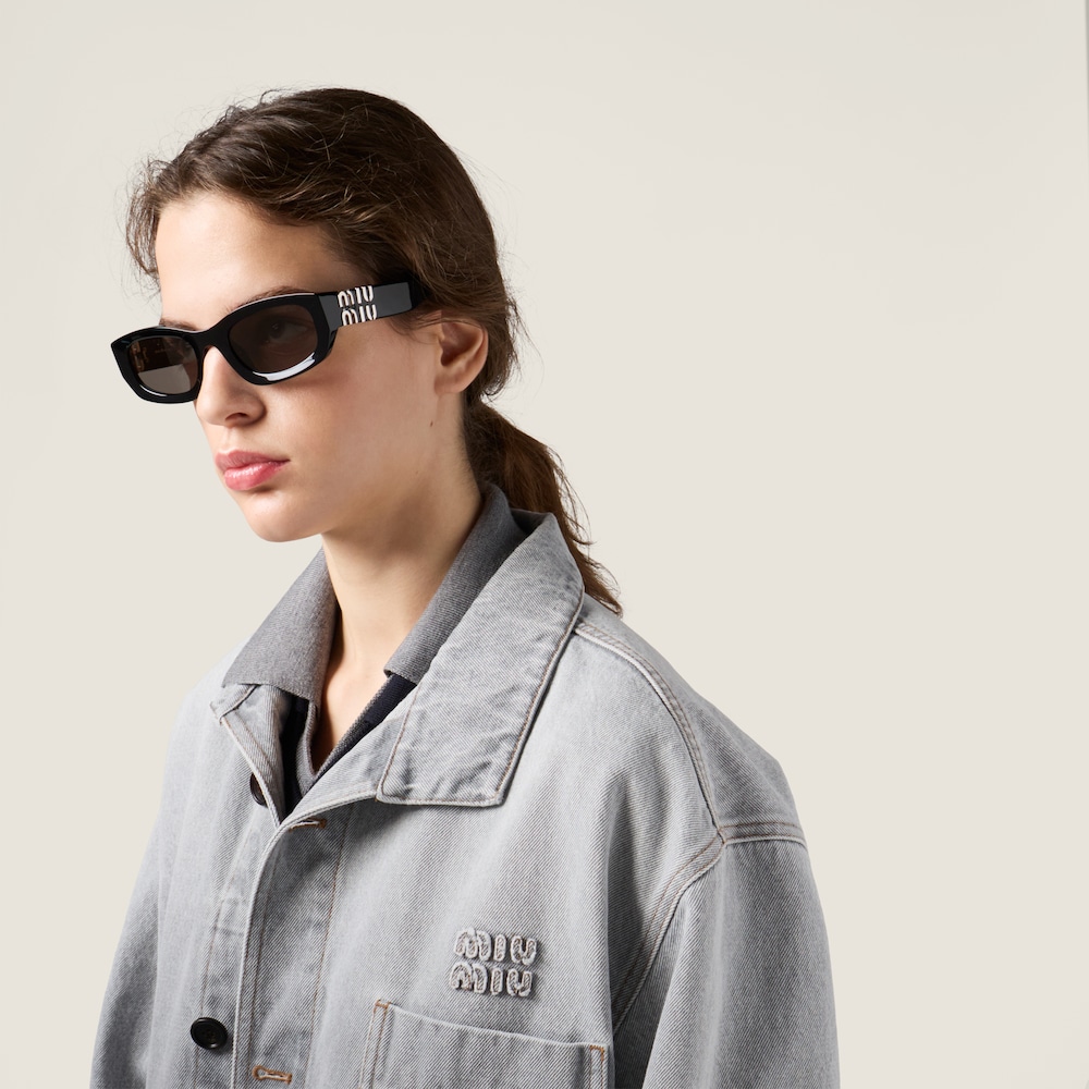 Miu Miu Glimpse sunglasses - Grey lenses