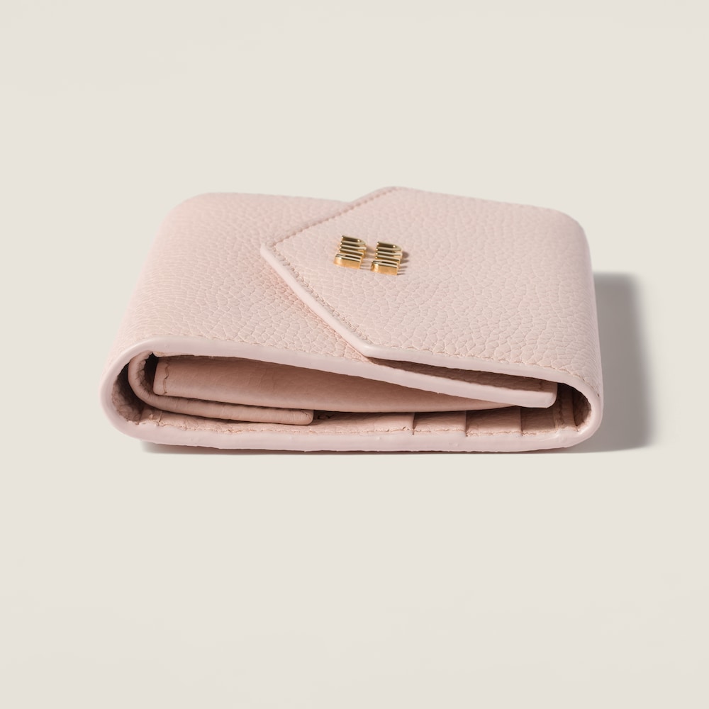 Miu Miu Small leather wallet Gem
