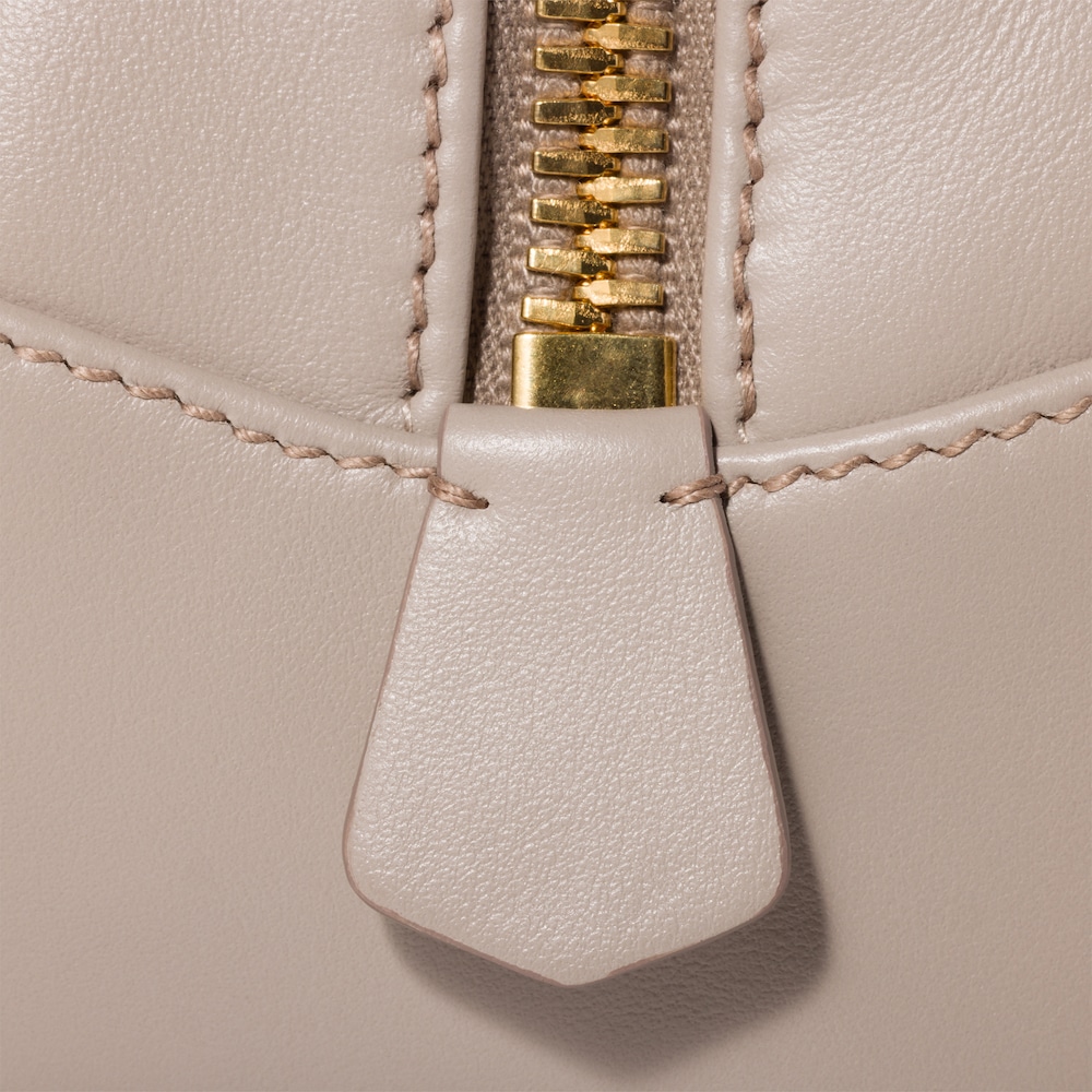 Miu Miu Beau leather bag Pumice Stone