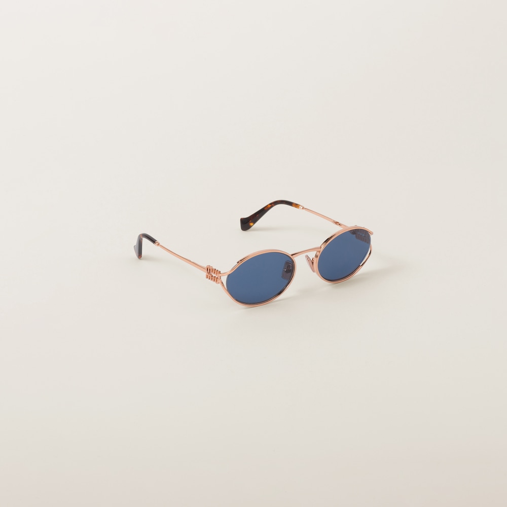 Miu Miu Logo sunglasses - Blue Lenses